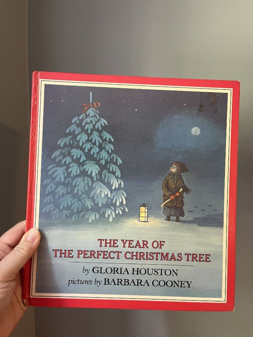 The Year of the Christmas Tree 1st Edition Hardcover by Gloria Houston, Barbara